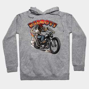 Bad Boys Rockabilly Wolf Hoodie